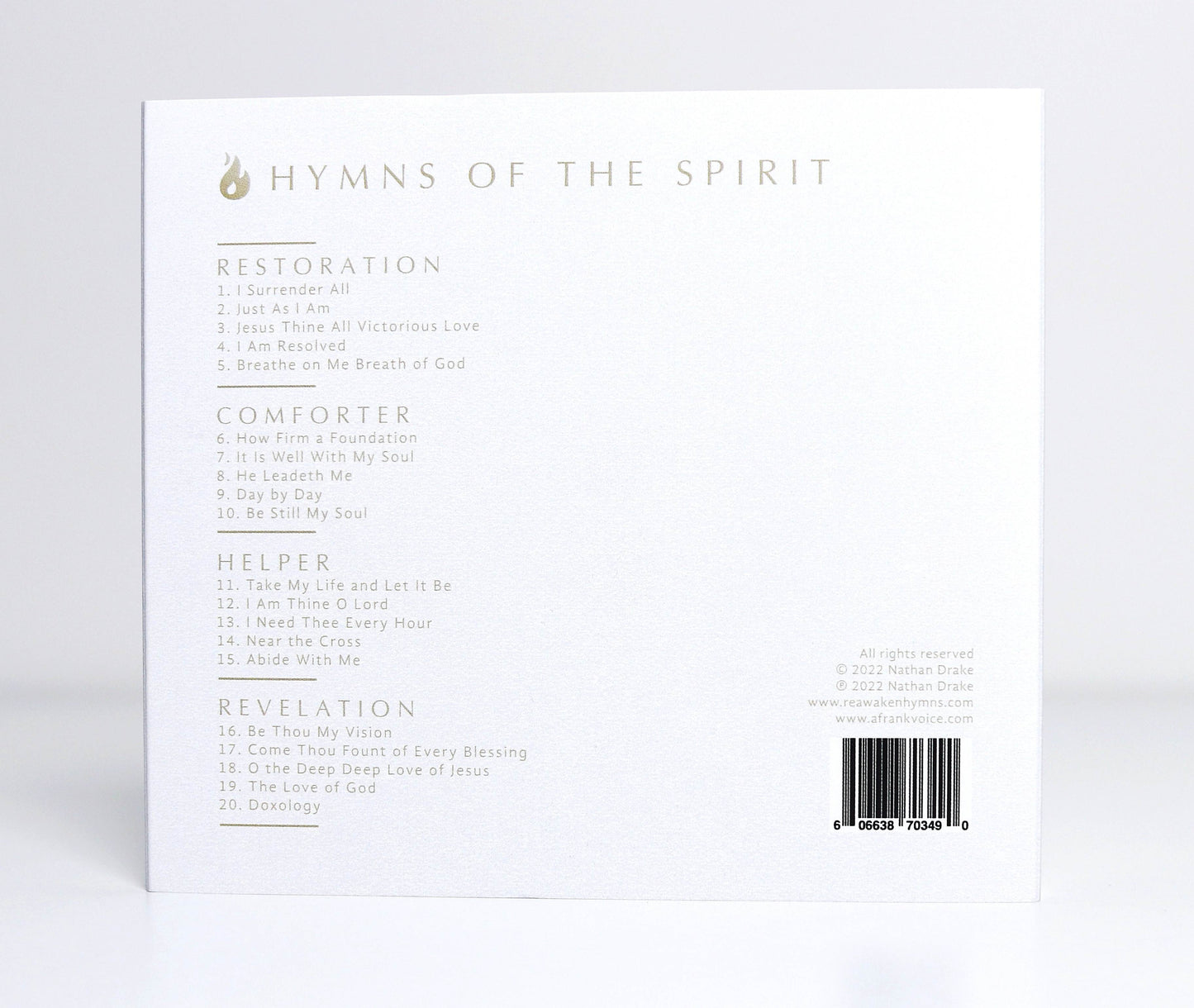 Hymns of the Spirit - 2 CD Set